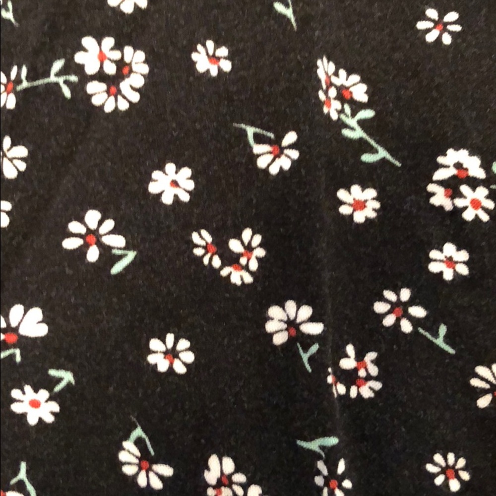 Black floral Urban Outfitters dress